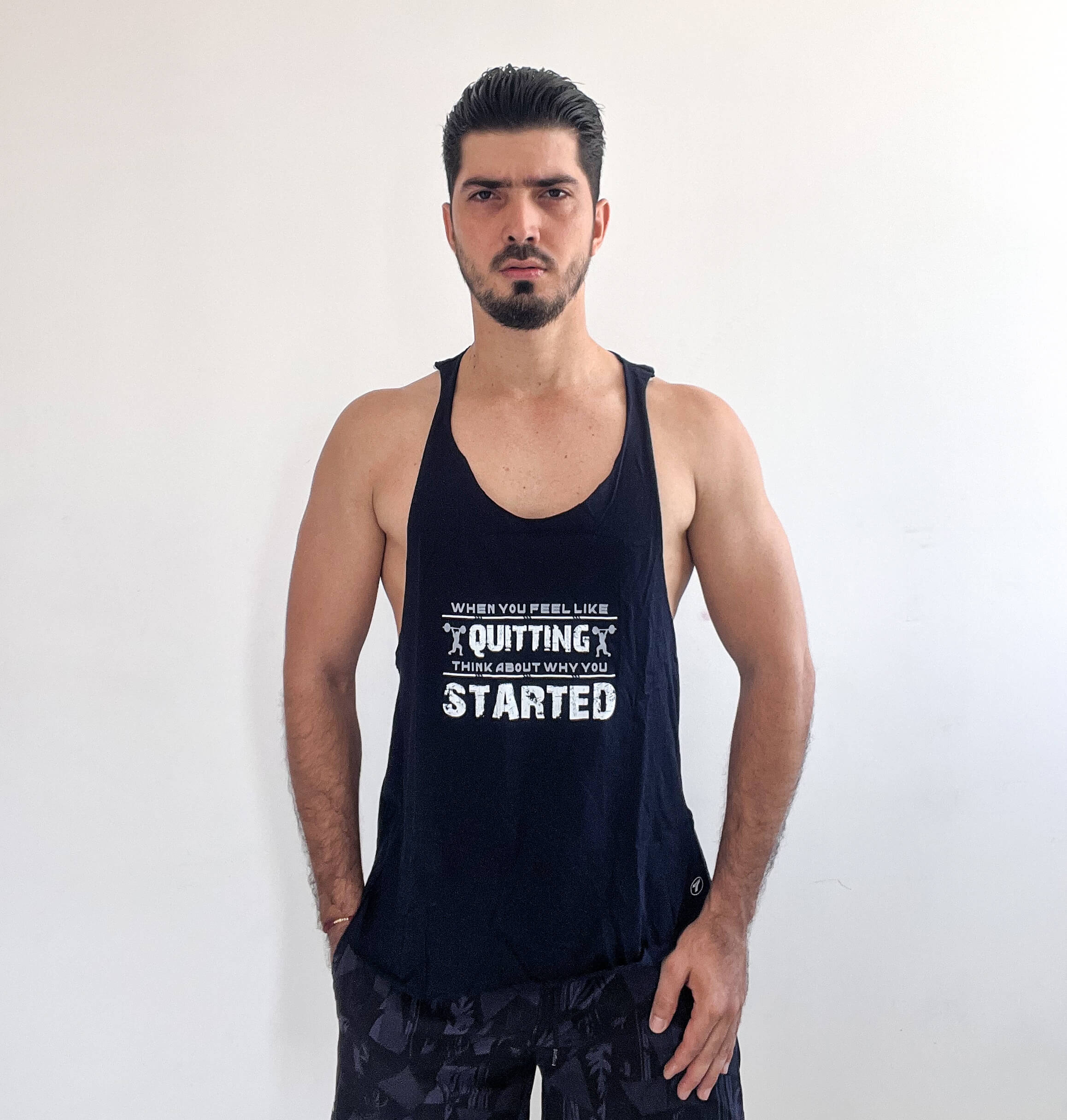 Camisilla Deportiva Musculosa Hércules Estampada MOBA