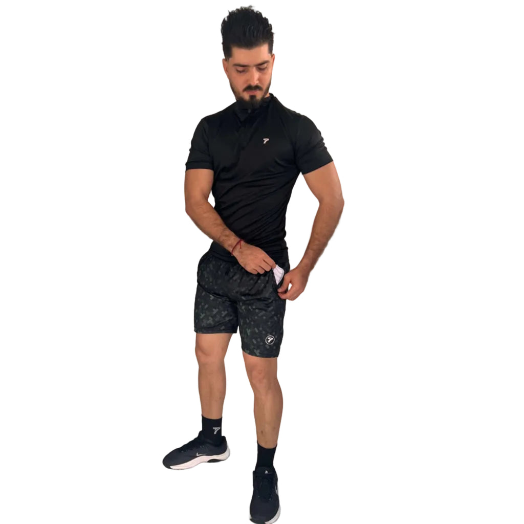 Pantaloneta Deportiva Sublimada Hombre MOBA